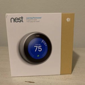 Nest thermostat, never used